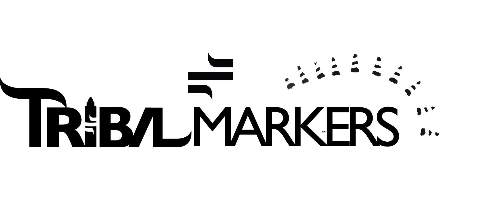 Tribal Markers live lettering